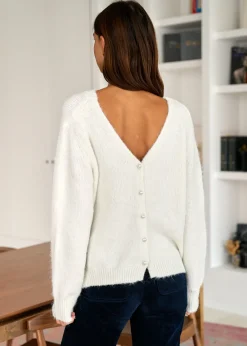 Best Motus Boutique Pull Lauren Blanc-PullLauren