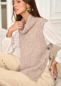Online Motus Boutique Pull Lenny Taupe-PullLenny