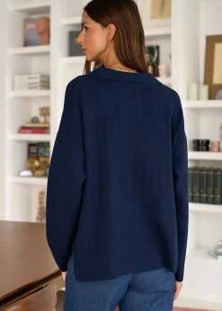 Shop Motus Boutique Pull Marin Marine-PullMarin