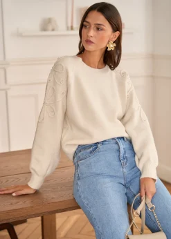 Store Motus Boutique Pull Marius Beige-PullMarius
