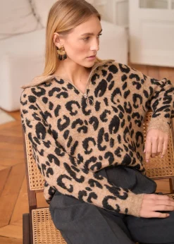 Hot Motus Boutique Pull Ondine Léopard-PullOndine