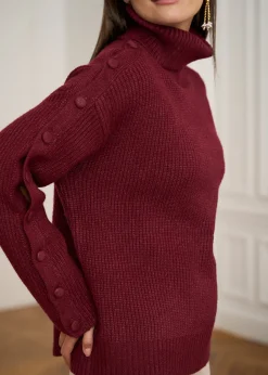 Online Motus Boutique Pull Pia Bordeaux-PullPia