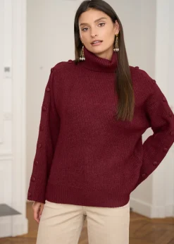 Online Motus Boutique Pull Pia Bordeaux-PullPia