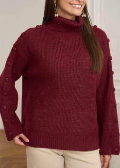 Online Motus Boutique Pull Pia Bordeaux-PullPia