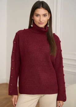 Online Motus Boutique Pull Pia Bordeaux-PullPia
