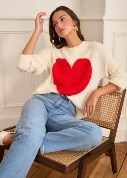 Outlet Motus Boutique Pull Robin Ecru-PullRobin
