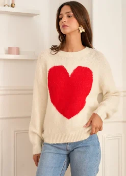 Outlet Motus Boutique Pull Robin Ecru-PullRobin