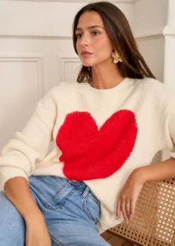 Outlet Motus Boutique Pull Robin Ecru-PullRobin