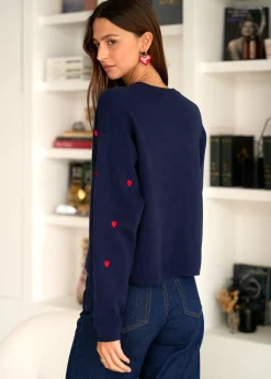 Shop Motus Boutique Pull Zora Marine-PullZora