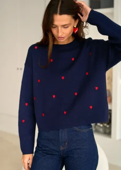 Shop Motus Boutique Pull Zora Marine-PullZora