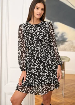 Flash Sale Motus Boutique Robe Abriel NoirEcru-RobeAbriel
