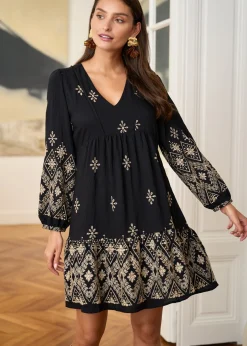 Outlet Motus Boutique Robe Alex Noir-RobeAlex