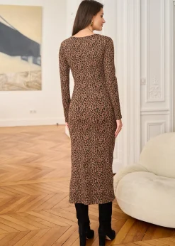 Best Motus Boutique Robe Ambrine ImpriméLéopard-RobeAmbrine