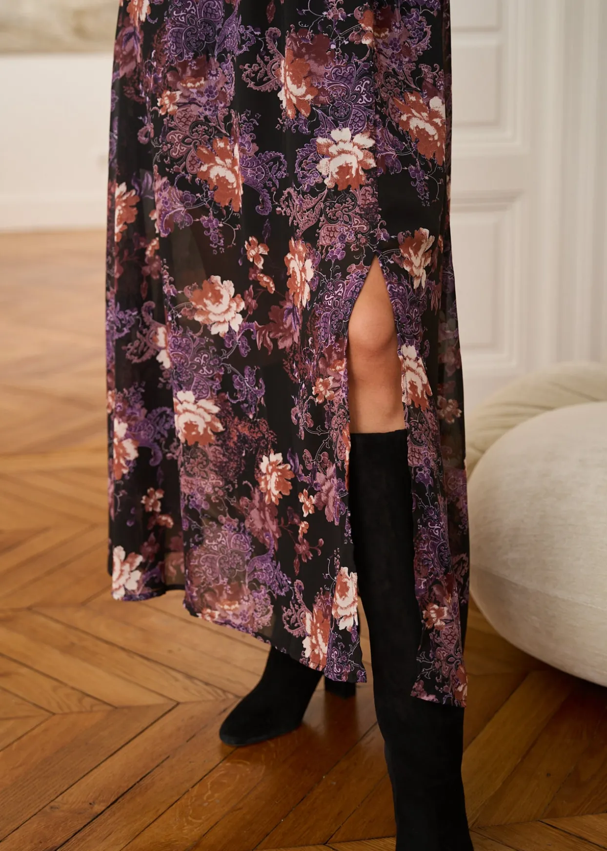 Flash Sale Motus Boutique Robe Carla ImpriméFondNoir-RobeCarla