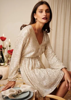 Best Motus Boutique Robe Cassandre Beige-RobeCassandre