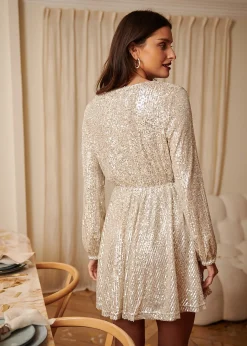Best Motus Boutique Robe Cassandre Beige-RobeCassandre
