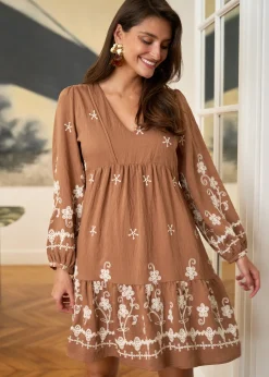 New Motus Boutique Robe Charlotte Camel-RobeCharlotte