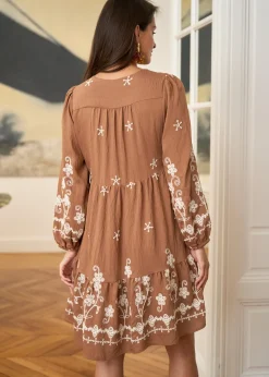 New Motus Boutique Robe Charlotte Camel-RobeCharlotte