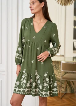 Flash Sale Motus Boutique Robe Charlotte Kaki-RobeCharlotte