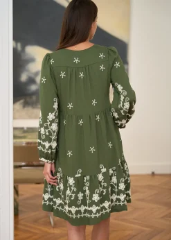 Flash Sale Motus Boutique Robe Charlotte Kaki-RobeCharlotte