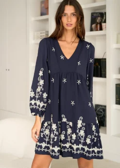 Discount Motus Boutique Robe Charlotte Marine-RobeCharlotte