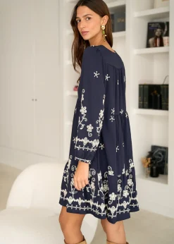 Discount Motus Boutique Robe Charlotte Marine-RobeCharlotte
