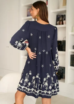 Discount Motus Boutique Robe Charlotte Marine-RobeCharlotte