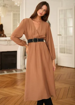 Cheap Motus Boutique Robe Elisa Camel-RobeElisa