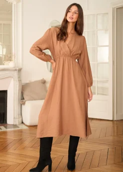 Cheap Motus Boutique Robe Elisa Camel-RobeElisa