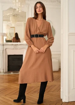Cheap Motus Boutique Robe Elisa Camel-RobeElisa