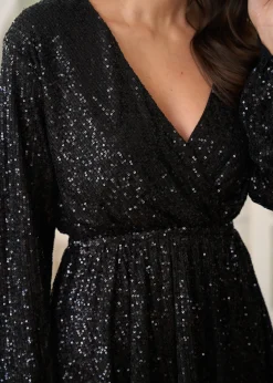Fashion Motus Boutique Robe Elise Noir-RobeElise