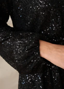 Fashion Motus Boutique Robe Elise Noir-RobeElise