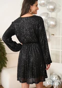 Fashion Motus Boutique Robe Elise Noir-RobeElise