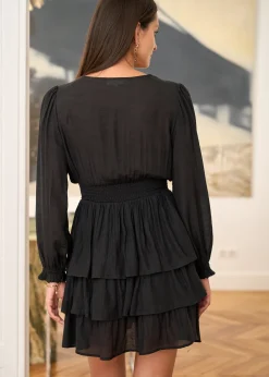 Online Motus Boutique Robe Eva NoirBrillant-RobeEva