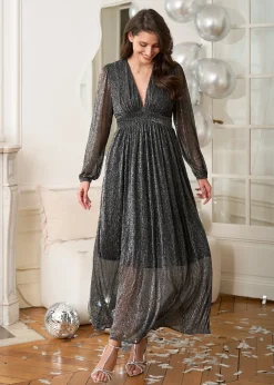 Online Motus Boutique Robe Laure Argent-RobeLaure