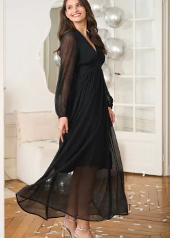 Cheap Motus Boutique Robe Laure Noir-RobeLaure
