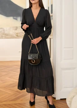 Flash Sale Motus Boutique Robe Laure NoirBrillant-RobeLaure