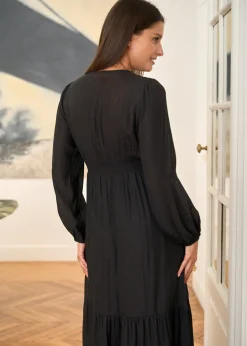 Flash Sale Motus Boutique Robe Laure NoirBrillant-RobeLaure