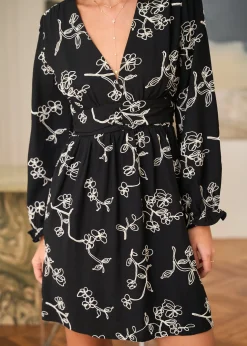 Outlet Motus Boutique Robe Lila Noir-RobeLila