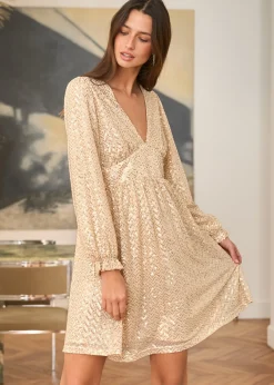 Store Motus Boutique Robe Maé Doré-RobeMaé