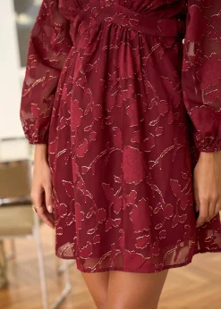 Cheap Motus Boutique Robe Marjolaine Bordeaux-RobeMarjolaine