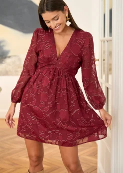 Cheap Motus Boutique Robe Marjolaine Bordeaux-RobeMarjolaine