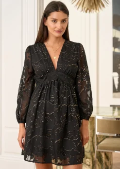 Clearance Motus Boutique Robe Marjolaine Noir-RobeMarjolaine