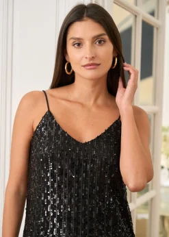 Sale Motus Boutique Robe Noémie Noir-RobeNoémie