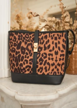 Cheap Motus Boutique Sac Adélie Léopard-SacAdélie