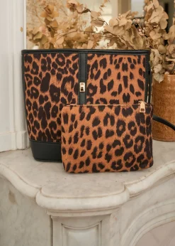 Cheap Motus Boutique Sac Adélie Léopard-SacAdélie