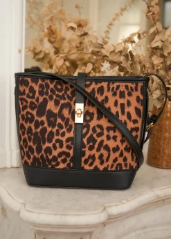 Cheap Motus Boutique Sac Adélie Léopard-SacAdélie