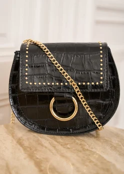 Cheap Motus Boutique Sac Elea CrocoNoir-SacElea