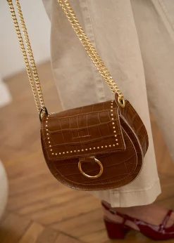 Best Motus Boutique Sac Elea CrocoCamel-SacElea