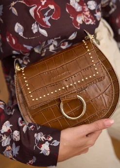 Best Motus Boutique Sac Elea CrocoCamel-SacElea